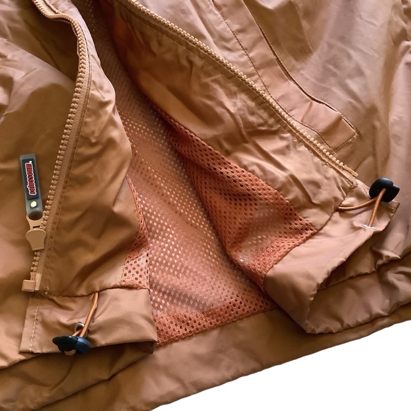 Full Zip Colosseum Texas Longhorns Windbreaker/Rain Jacket Orange Hoodie Lined - Picture 8 of 12